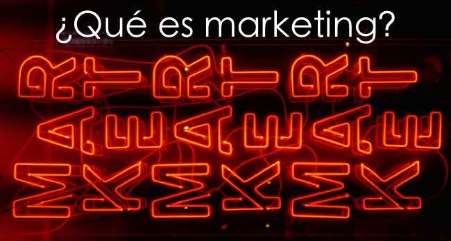 que es marketing