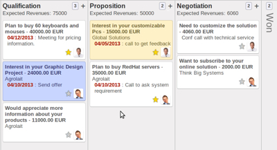 Modulo CRM openerp