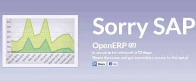 Sorry SAP anuncio de OpenERP 7.0 OpenERP 7.0 y SAP