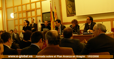 Foto Avanza Gobierno de Aragón, María Victoria Broto  Miguel Angel Perez Costero David, Cierco Jimenez de Parga